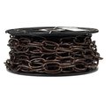 Campbell Chain & Fittings Campbell Chain 5365341 No.10 Steel Decorative Chain; Antique Copper - 0.14 in. Dia. x 1.21 in. 5365341